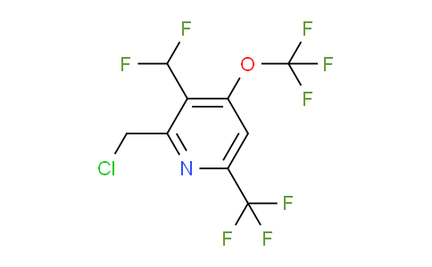 AM143064 | 1803994-38-8 | 2-(Chloromethyl)-3-(difluoromethyl)-4-(trifluoromethoxy)-6-(trifluoromethyl)pyridine