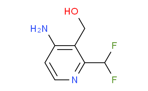 4-Amino-2-(difluoromethyl)pyridine-3-methanol