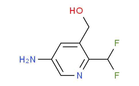 5-Amino-2-(difluoromethyl)pyridine-3-methanol