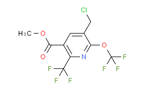 AM143084 | 1804661-59-3 | Methyl 3-(chloromethyl)-2-(trifluoromethoxy)-6-(trifluoromethyl)pyridine-5-carboxylate
