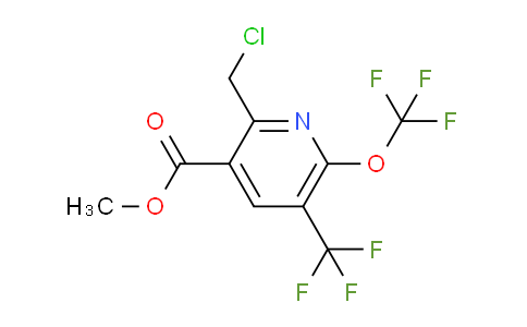 AM143085 | 1805308-38-6 | Methyl 2-(chloromethyl)-6-(trifluoromethoxy)-5-(trifluoromethyl)pyridine-3-carboxylate