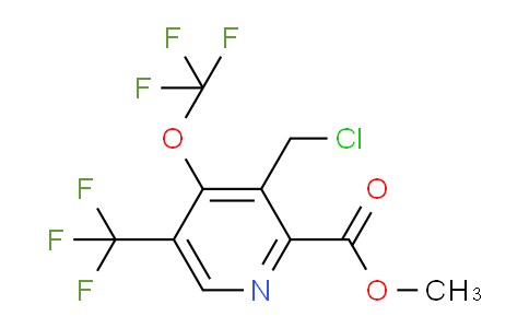 AM143087 | 1805180-88-4 | Methyl 3-(chloromethyl)-4-(trifluoromethoxy)-5-(trifluoromethyl)pyridine-2-carboxylate