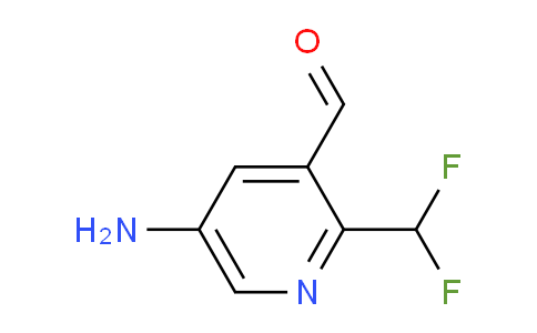 AM143091 | 1803694-23-6 | 5-Amino-2-(difluoromethyl)pyridine-3-carboxaldehyde