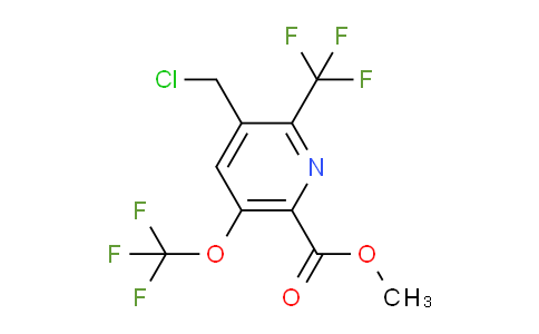 AM143095 | 1806767-62-3 | Methyl 3-(chloromethyl)-5-(trifluoromethoxy)-2-(trifluoromethyl)pyridine-6-carboxylate