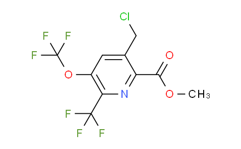 AM143097 | 1804661-63-9 | Methyl 3-(chloromethyl)-5-(trifluoromethoxy)-6-(trifluoromethyl)pyridine-2-carboxylate
