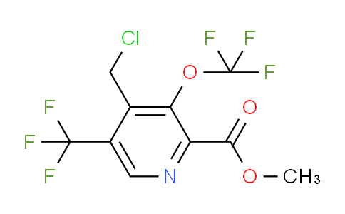 AM143107 | 1804365-61-4 | Methyl 4-(chloromethyl)-3-(trifluoromethoxy)-5-(trifluoromethyl)pyridine-2-carboxylate