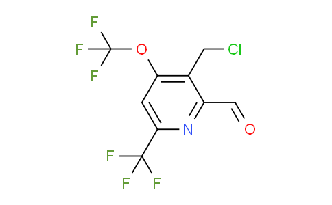 AM143110 | 1804364-83-7 | 3-(Chloromethyl)-4-(trifluoromethoxy)-6-(trifluoromethyl)pyridine-2-carboxaldehyde