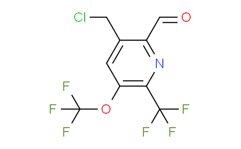 AM143114 | 1805947-80-1 | 3-(Chloromethyl)-5-(trifluoromethoxy)-6-(trifluoromethyl)pyridine-2-carboxaldehyde