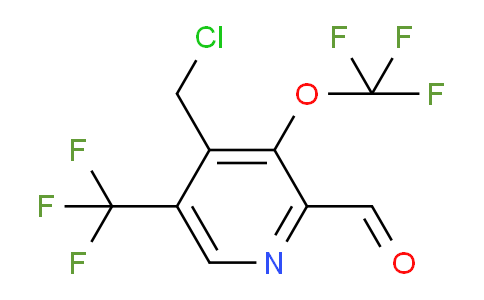 AM143118 | 1805307-83-8 | 4-(Chloromethyl)-3-(trifluoromethoxy)-5-(trifluoromethyl)pyridine-2-carboxaldehyde