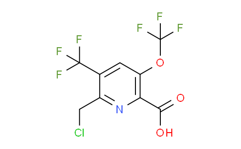 AM143125 | 1805308-08-0 | 2-(Chloromethyl)-5-(trifluoromethoxy)-3-(trifluoromethyl)pyridine-6-carboxylic acid