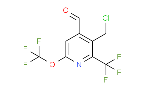 AM143126 | 1805160-08-0 | 3-(Chloromethyl)-6-(trifluoromethoxy)-2-(trifluoromethyl)pyridine-4-carboxaldehyde