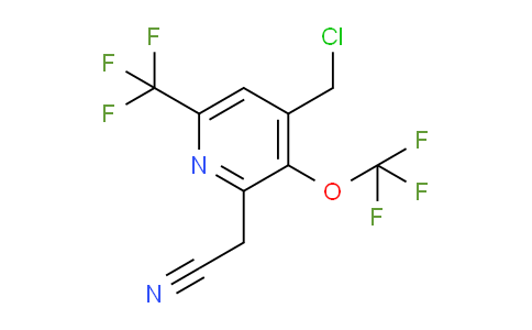 AM143130 | 1804904-15-1 | 4-(Chloromethyl)-3-(trifluoromethoxy)-6-(trifluoromethyl)pyridine-2-acetonitrile