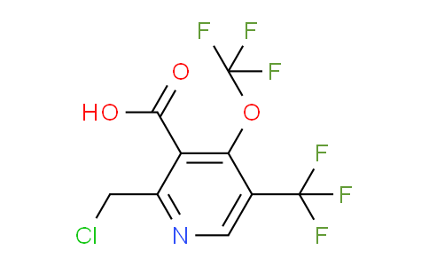 AM143133 | 1805180-50-0 | 2-(Chloromethyl)-4-(trifluoromethoxy)-5-(trifluoromethyl)pyridine-3-carboxylic acid