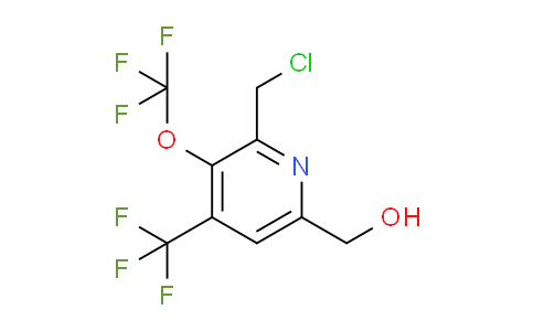 AM143137 | 1804363-98-1 | 2-(Chloromethyl)-3-(trifluoromethoxy)-4-(trifluoromethyl)pyridine-6-methanol