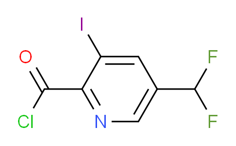AM143147 | 1805313-31-8 | 5-(Difluoromethyl)-3-iodopyridine-2-carbonyl chloride