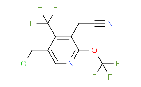 AM143150 | 1804680-40-7 | 5-(Chloromethyl)-2-(trifluoromethoxy)-4-(trifluoromethyl)pyridine-3-acetonitrile