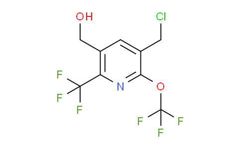 AM143184 | 1805159-85-6 | 3-(Chloromethyl)-2-(trifluoromethoxy)-6-(trifluoromethyl)pyridine-5-methanol
