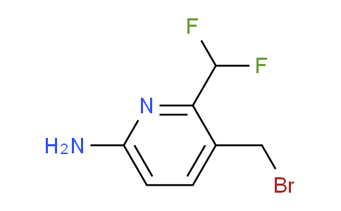 AM143185 | 1805194-92-6 | 6-Amino-3-(bromomethyl)-2-(difluoromethyl)pyridine