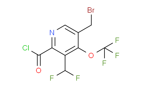 AM143187 | 1804627-42-6 | 5-(Bromomethyl)-3-(difluoromethyl)-4-(trifluoromethoxy)pyridine-2-carbonyl chloride