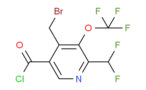 AM143188 | 1805282-66-9 | 4-(Bromomethyl)-2-(difluoromethyl)-3-(trifluoromethoxy)pyridine-5-carbonyl chloride