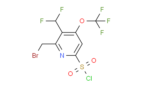 AM143190 | 1805240-78-1 | 2-(Bromomethyl)-3-(difluoromethyl)-4-(trifluoromethoxy)pyridine-6-sulfonyl chloride