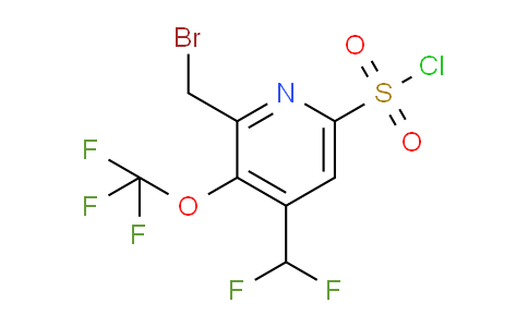 AM143197 | 1805147-75-4 | 2-(Bromomethyl)-4-(difluoromethyl)-3-(trifluoromethoxy)pyridine-6-sulfonyl chloride