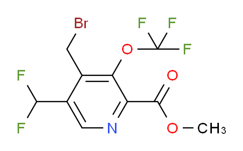 AM143207 | 1806779-18-9 | Methyl 4-(bromomethyl)-5-(difluoromethyl)-3-(trifluoromethoxy)pyridine-2-carboxylate
