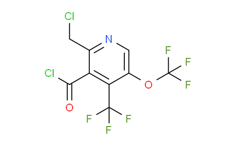 AM143211 | 1805284-39-2 | 2-(Chloromethyl)-5-(trifluoromethoxy)-4-(trifluoromethyl)pyridine-3-carbonyl chloride