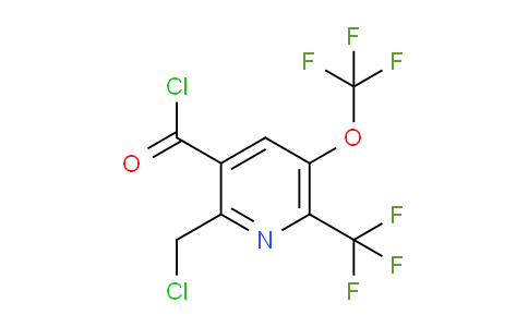 AM143212 | 1805284-47-2 | 2-(Chloromethyl)-5-(trifluoromethoxy)-6-(trifluoromethyl)pyridine-3-carbonyl chloride