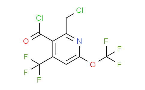 AM143213 | 1805284-54-1 | 2-(Chloromethyl)-6-(trifluoromethoxy)-4-(trifluoromethyl)pyridine-3-carbonyl chloride