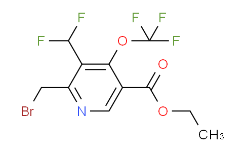AM143214 | 1806779-82-7 | Ethyl 2-(bromomethyl)-3-(difluoromethyl)-4-(trifluoromethoxy)pyridine-5-carboxylate