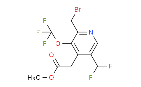 AM143215 | 1805302-11-7 | Methyl 2-(bromomethyl)-5-(difluoromethyl)-3-(trifluoromethoxy)pyridine-4-acetate