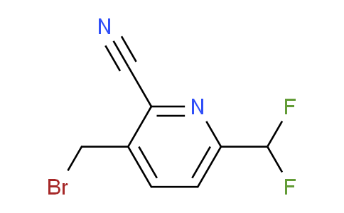 AM143217 | 1805302-81-1 | 3-(Bromomethyl)-2-cyano-6-(difluoromethyl)pyridine