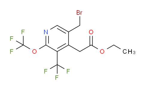 AM143226 | 1805305-71-8 | Ethyl 5-(bromomethyl)-2-(trifluoromethoxy)-3-(trifluoromethyl)pyridine-4-acetate
