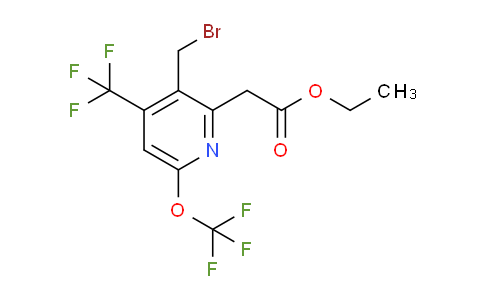 AM143228 | 1805947-41-4 | Ethyl 3-(bromomethyl)-6-(trifluoromethoxy)-4-(trifluoromethyl)pyridine-2-acetate