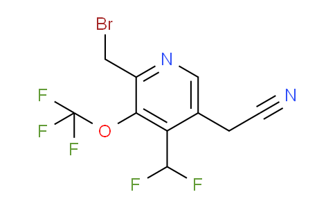 AM143234 | 1805305-77-4 | 2-(Bromomethyl)-4-(difluoromethyl)-3-(trifluoromethoxy)pyridine-5-acetonitrile