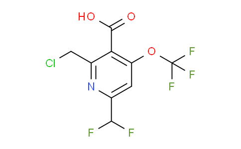 AM143240 | 1805246-18-7 | 2-(Chloromethyl)-6-(difluoromethyl)-4-(trifluoromethoxy)pyridine-3-carboxylic acid