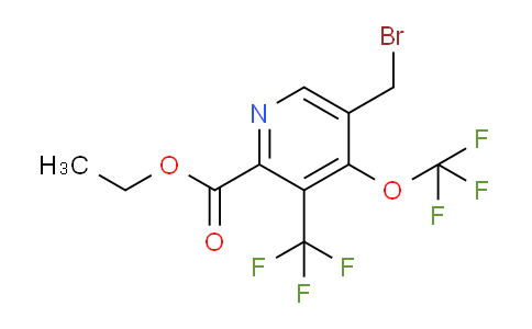 AM143242 | 1806776-74-8 | Ethyl 5-(bromomethyl)-4-(trifluoromethoxy)-3-(trifluoromethyl)pyridine-2-carboxylate