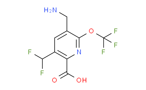 AM143251 | 1804713-18-5 | 3-(Aminomethyl)-5-(difluoromethyl)-2-(trifluoromethoxy)pyridine-6-carboxylic acid