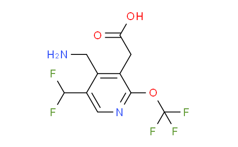 AM143252 | 1804714-32-6 | 4-(Aminomethyl)-5-(difluoromethyl)-2-(trifluoromethoxy)pyridine-3-acetic acid