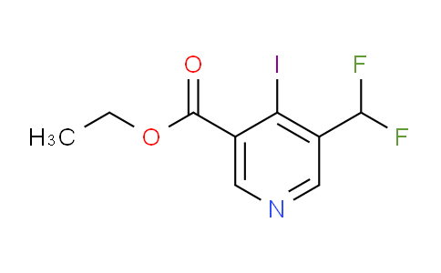 AM143256 | 1805121-22-5 | Ethyl 3-(difluoromethyl)-4-iodopyridine-5-carboxylate