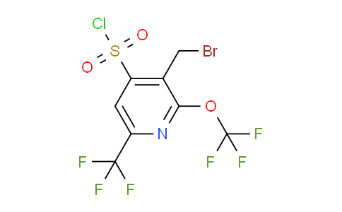 AM143257 | 1805310-35-3 | 3-(Bromomethyl)-2-(trifluoromethoxy)-6-(trifluoromethyl)pyridine-4-sulfonyl chloride