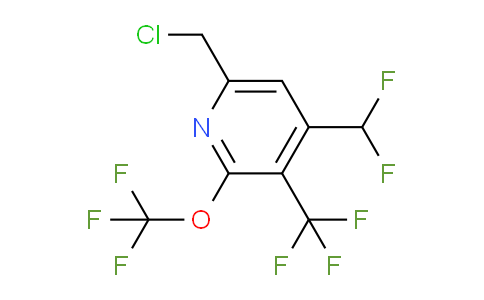 AM143259 | 1805283-64-0 | 6-(Chloromethyl)-4-(difluoromethyl)-2-(trifluoromethoxy)-3-(trifluoromethyl)pyridine