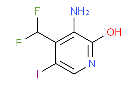 AM14326 | 1804511-40-7 | 3-Amino-4-(difluoromethyl)-2-hydroxy-5-iodopyridine