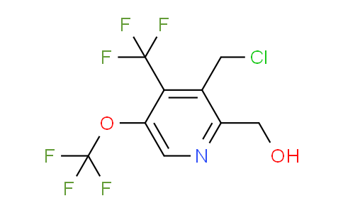 AM143263 | 1804629-43-3 | 3-(Chloromethyl)-5-(trifluoromethoxy)-4-(trifluoromethyl)pyridine-2-methanol