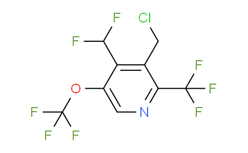 AM143270 | 1805941-63-2 | 3-(Chloromethyl)-4-(difluoromethyl)-5-(trifluoromethoxy)-2-(trifluoromethyl)pyridine