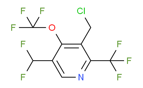AM143276 | 1805941-78-9 | 3-(Chloromethyl)-5-(difluoromethyl)-4-(trifluoromethoxy)-2-(trifluoromethyl)pyridine