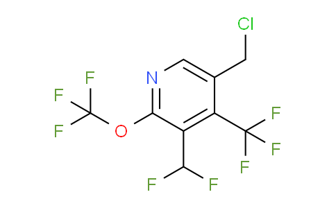AM143278 | 1804757-76-3 | 5-(Chloromethyl)-3-(difluoromethyl)-2-(trifluoromethoxy)-4-(trifluoromethyl)pyridine