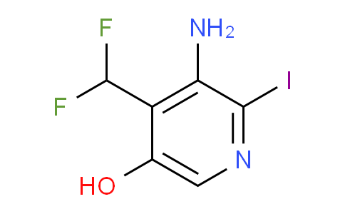 AM14328 | 1805136-98-4 | 3-Amino-4-(difluoromethyl)-5-hydroxy-2-iodopyridine