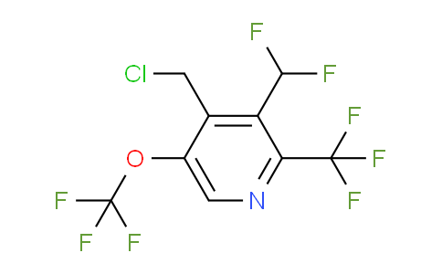 AM143287 | 1805942-01-1 | 4-(Chloromethyl)-3-(difluoromethyl)-5-(trifluoromethoxy)-2-(trifluoromethyl)pyridine